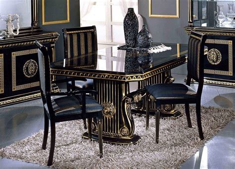 versace sofa cost|Versace dining table and chairs.